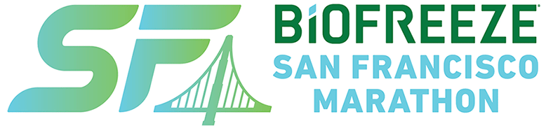 Biofreeze San Francisco Marathon horizontal logo